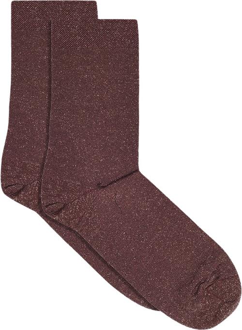 Se mpWoman Lucinda Glitter Socks Ankelstrømper Str 37/39 - Bomuld hos Magasin ved Magasin