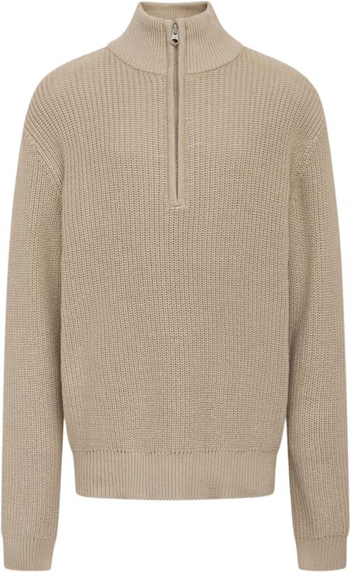 Se Grunt Durbuy Knit Str XL/16Y - Beige Strik hos Magasin ved Magasin