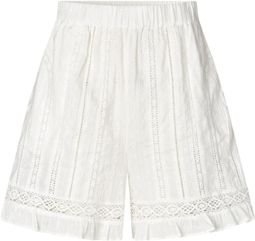 Cras Barberacras Shorts Kvinde White Casual Shorts Str 44 - hos Magasin