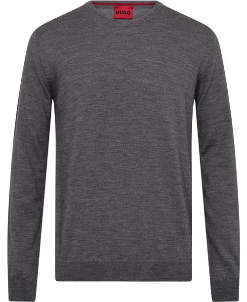 HUGO San Cedricm1 Kvinde Medium Grey Sweaters Str M - hos Magasin