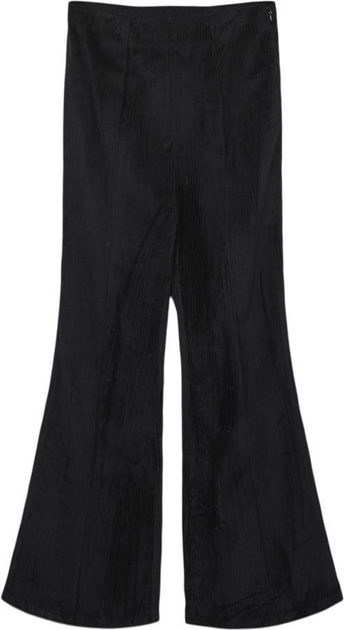 Something New Sndiana HW Flared Pants DSQ Kvinde Black Flare Bukser Str L - hos Magasin