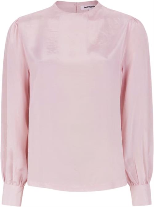 Se Soft Rebels Srnikki Highneck Blouse Kvinde Ballerina Langærmede Bluser Str XS - hos Magasin ved Magasin