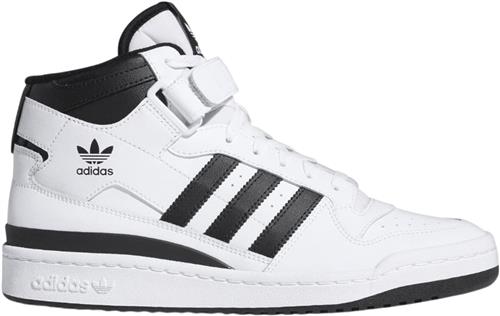 Se adidas Forum mid Mand Ftwwht/cblack/ftwwht Sneakers Str 10 - Læder hos Magasin ved Magasin