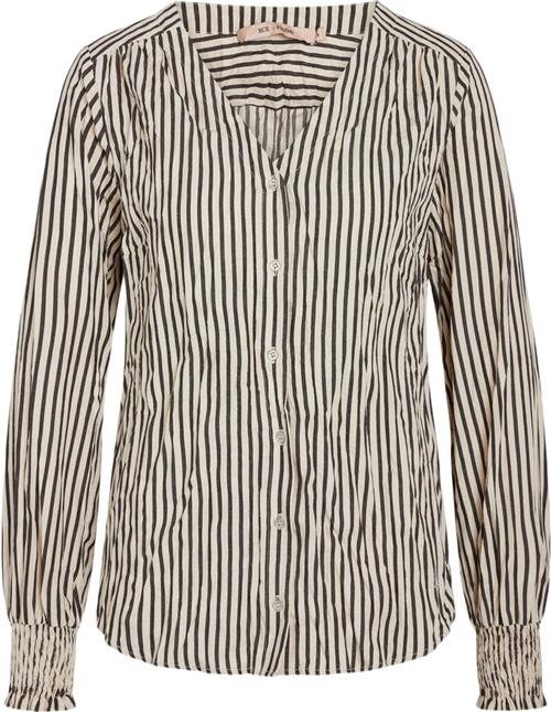 Rue de Femme New Rossa Shirt RdF Kvinde Offwhite Langærmede Skjorter Str M - hos Magasin