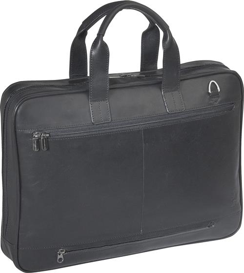 Se Tony Perotti "1 Compartment Zip 15"" Small" 40x5x30 cm - Computertasker Læder hos Magasin ved Magasin