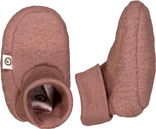 Müsli by Green Cotton Woolly Fleece Booties Str 92/98 - Daydream Fleece Merino Uld hos Magasin