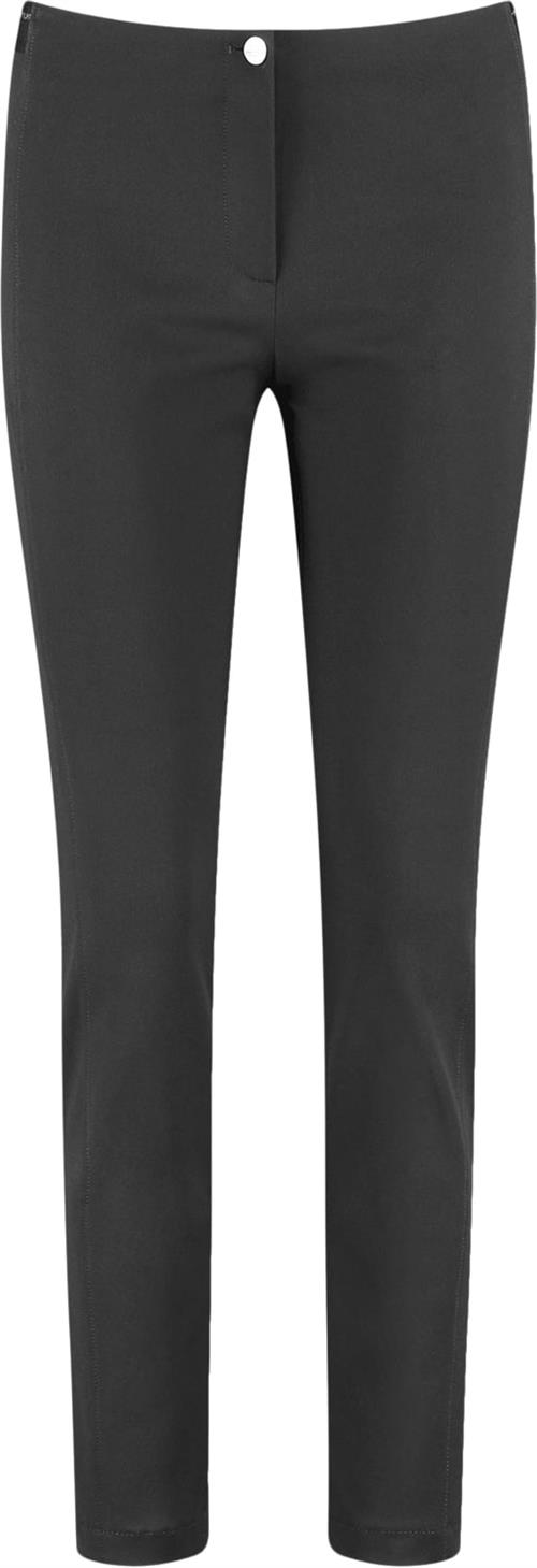 Gerry Weber Pant Leisure Cropped Kvinde Black Bukser Med Smalle Ben Str 38R - hos Magasin