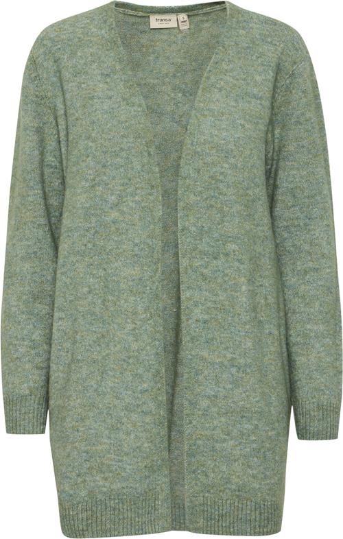 Fransa Frsanny CAR 1 Kvinde Laurel Wreath Melange Cardigans Regular Fit Str XL - hos Magasin