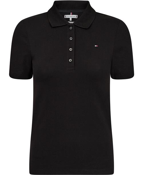 Se Tommy Hilfiger 1985 Slim Pique Polo SS Kvinde Bds Kortærmede T-shirts Str L - hos Magasin ved Magasin