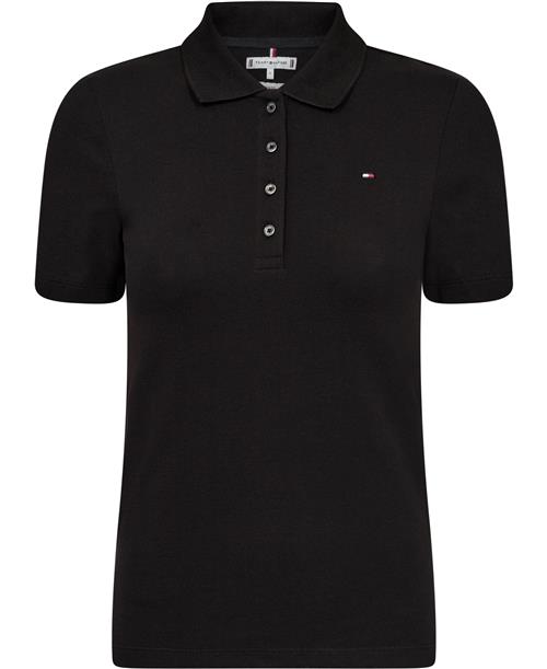 Se Tommy Hilfiger 1985 Slim Pique Polo SS Kvinde Bds Kortærmede T-shirts Str M - hos Magasin ved Magasin