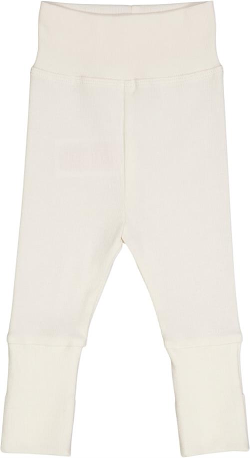 Se Müsli by Green Cotton Rib Pants Str 62 - Balsam Cream Bukser Bomuld hos Magasin ved Magasin