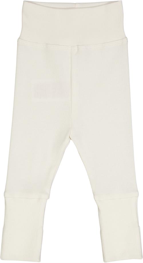 Müsli by Green Cotton Rib Pants Str 50 - Balsam Cream Bukser Bomuld hos Magasin