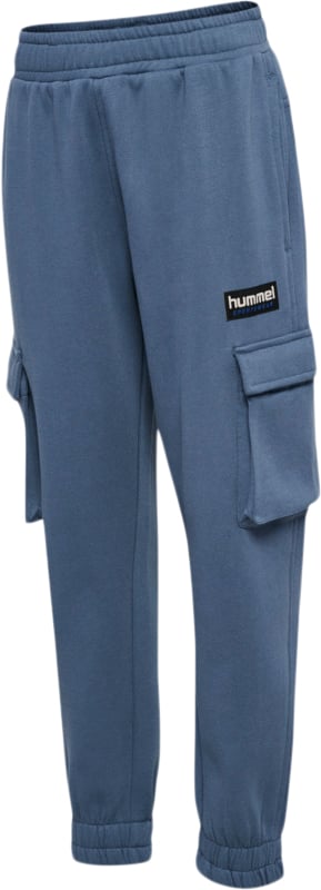 Se Hummel Hmlallton Cargo Pants Str 8 år / 128 cm - Bering Sea Bukser hos Magasin ved Magasin