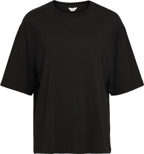 Object Objgima 2/4 Oversize Tshirt Noos Kvinde Black Kortærmede T-shirts Str S - hos Magasin