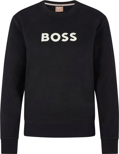 Se BOSS Boss Women Business Leisure Jersey Kvinde Sort Sweatshirts Str L - hos Magasin ved Magasin