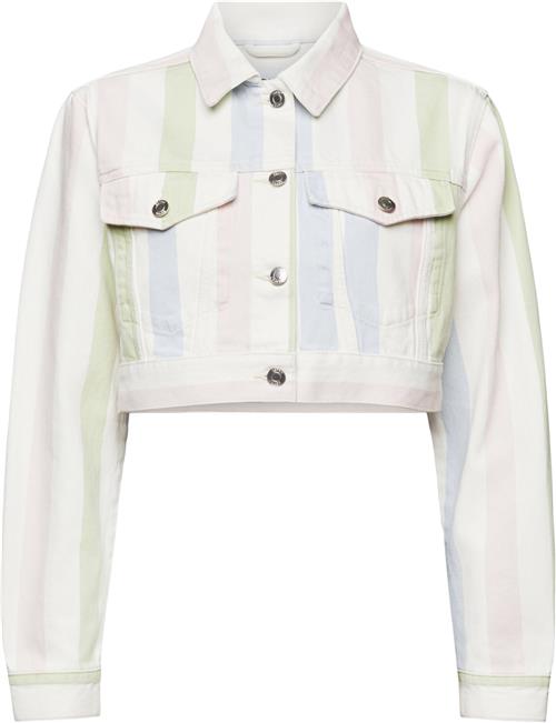 Esprit RCS Crppd R JKT Kvinde Off White 2 Denimjakker Str M - hos Magasin