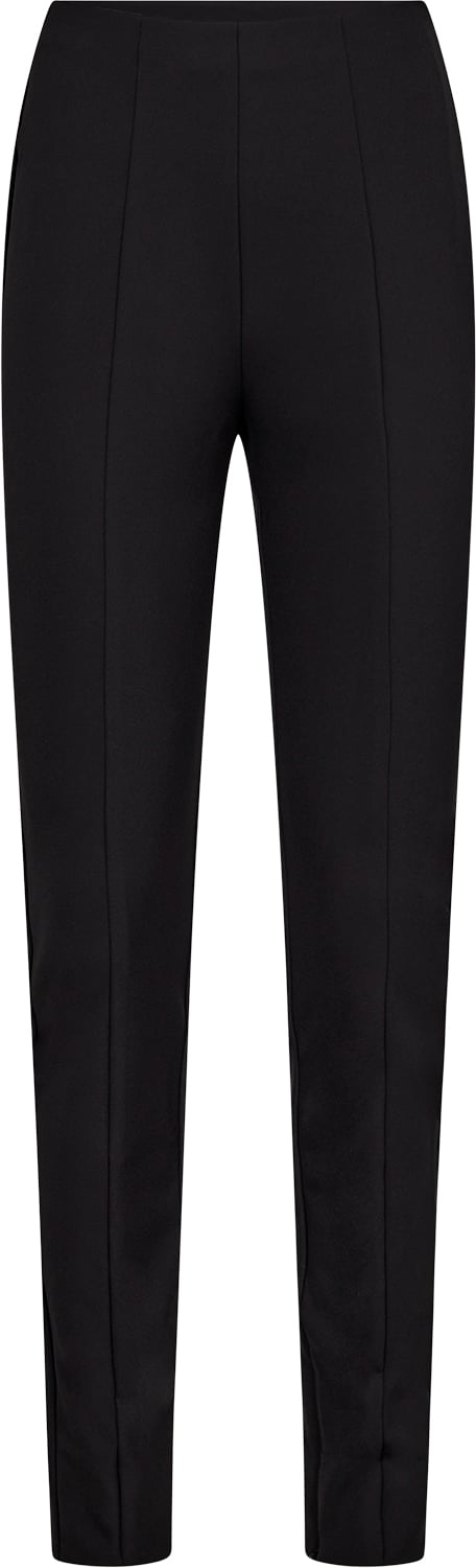 Se Bruun & Stengade BS Zoe Regular Fit Pants Kvinde Black Bukser Med Smalle Ben Str 40 - hos Magasin ved Magasin