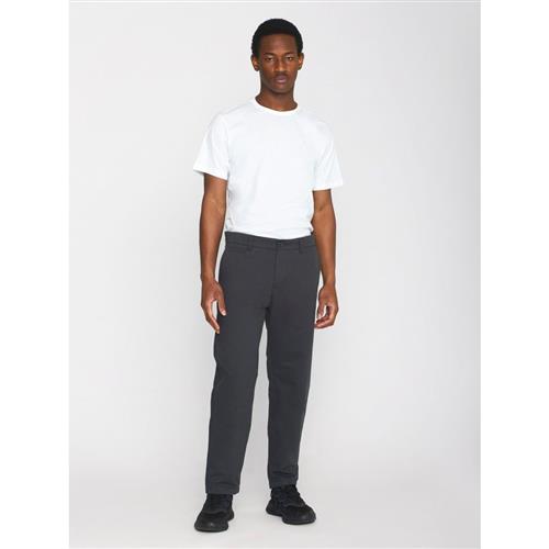 Se Knowledge Cotton Apparel Chuck Regular Chino Twill Pants Gots/vegan Mand Mørkegrå Chinos Str 30/34 - Bomuld hos Magasin ved Magasin