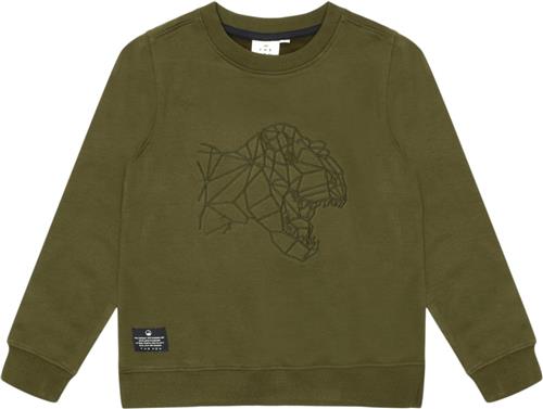 Se The New Tnlamar Sweatshirt Str 98-104 cm/3-4 år - Ivy Green Sweatshirts Bomuld hos Magasin ved Magasin