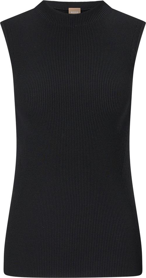 BOSS Boss Women Business Leisure Knitwe Kvinde Sort Tanktoppe Str XL - hos Magasin