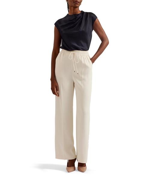 Se Ted Baker Liliaah Wide Leg Jogger Kvinde Ivory Bukser Med Brede Ben Str XS / 1 - hos Magasin ved Magasin