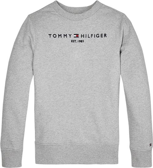 Tommy Hilfiger Essential Sweatshirt Str 5 år / 110 cm - P01 Sweatshirts Bomuld hos Magasin