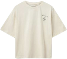 Se Sofie Schnoor Tshirt Kvinde Light Sand Kortærmede T-shirts Str XS - hos Magasin ved Magasin