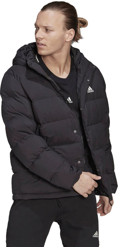 adidas Helionic Hooded Down Jakke M - Jakker hos Magasin