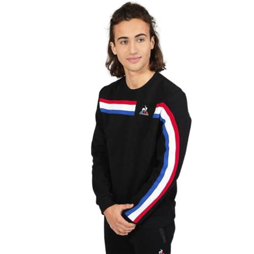 Le Coq Sportif Tricolor Sweatshirt Mand Ingen Sweatshirts Str S - hos Magasin