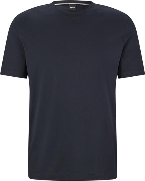 BOSS Thompson 02 Mand Dark Blue Kortærmede T-shirts Str S - hos Magasin