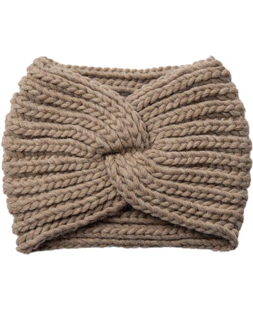 Magasin du Nord Collection Magasin Knitted Headband Beige 8120 ONE SIZE Pandebånd Uld