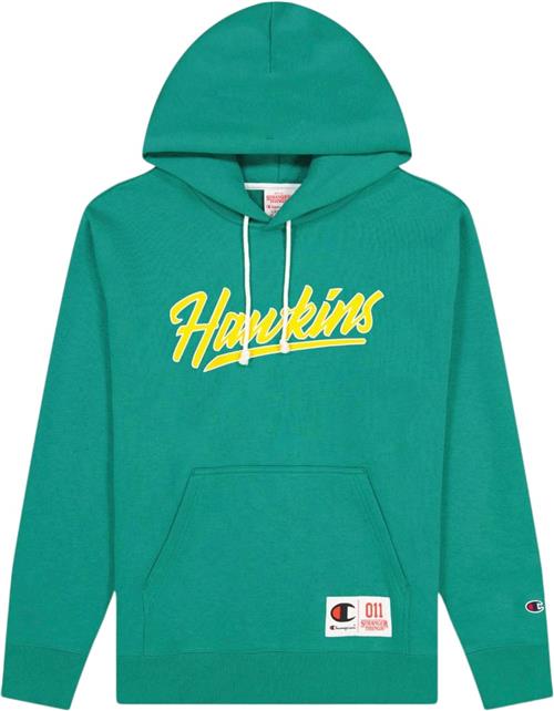 Se Champion Hooded Sweatshirt Mand Cadmium Green Hoodies Str XL - Bomuld hos Magasin ved Magasin