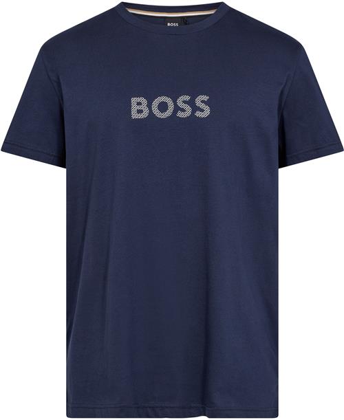 BOSS Tshirt Special Str S - Blå Kortærmede T-shirts hos Magasin