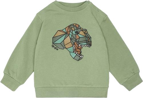 The New Tnsluigi Sweatshirt Str 104 cm - Hedge Green Sweatshirts Bomuld hos Magasin