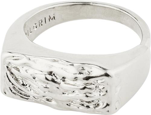 Se Pilgrim Star Recycled Ring Silverplated one size - Ringe hos Magasin ved Magasin