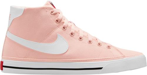 Se Nike Court Legacy Mid Canvas Kvinde Pink Sneakers Str 40 - hos Magasin ved Magasin