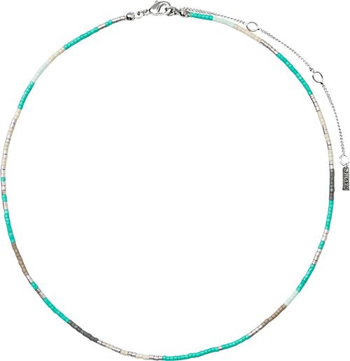 Se Pilgrim Alison Necklace Mint, Silverplated one size - Perlehalskæder hos Magasin ved Magasin