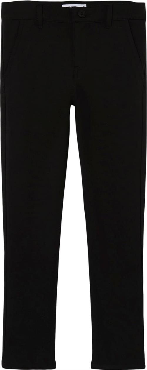 Name It Nkmsilas Comfort Pant 1150gs Noos Str 128 - Black Bukser hos Magasin