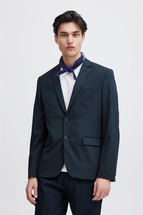 Se Casual Friday Cfbernd Blazer Mand Navy Blazere Slim Fit Str 46 - hos Magasin ved Magasin