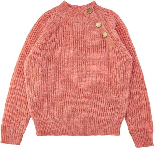 Soft Gallery Sgkiki Knit Pullover Str 5y - Crabapple Strik Polyester hos Magasin