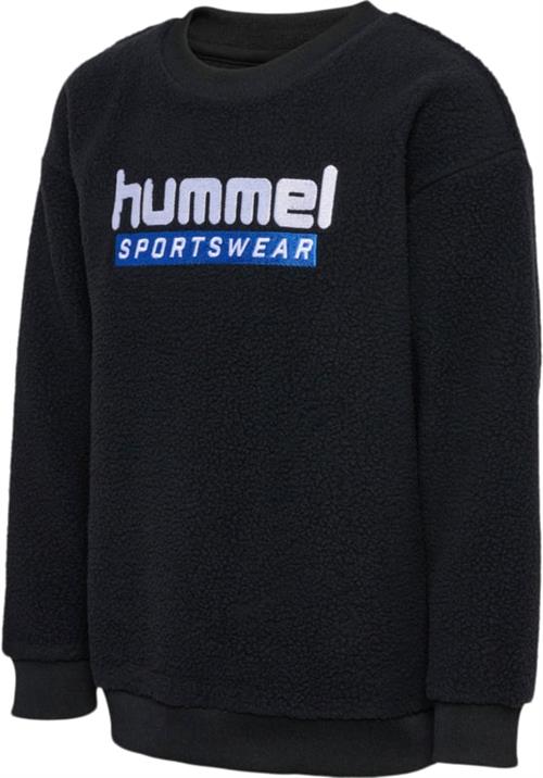 Se Hummel Hmlcosso Sweatshirt Str 4 år / 104 cm - Sort Sweatshirts hos Magasin ved Magasin