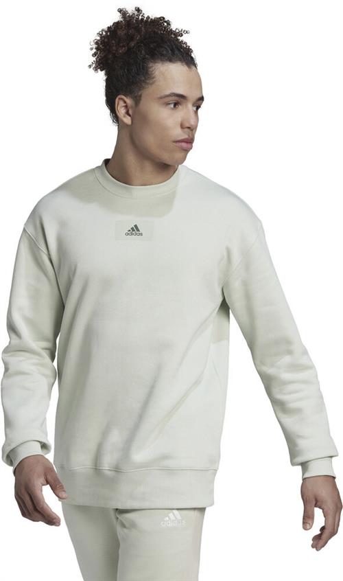 adidas Essentials Feelvivid Cotton Fleece Drop Shoulder Sweatshirt L - Sweatshirts Bomuld hos Magasin