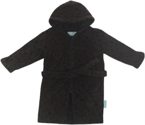 Najell Bathrobe Leopard Brown 3-4 Years - 0008 Morgenkåber hos Magasin