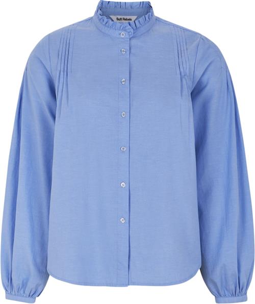 Se Soft Rebels Srgabi Oneck Shirt Kvinde Azurine Langærmede Bluser Str M - Bomuld hos Magasin ved Magasin