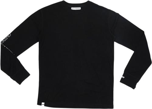 MessyWeekend Base Layer Shirt Mand Black Langærmede T-shirts Str S - Merino Uld hos Magasin