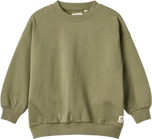 Se Wheat Sweatshirt Momu Str 110 / 5 år - Green Sweatshirts Bomuld hos Magasin ved Magasin