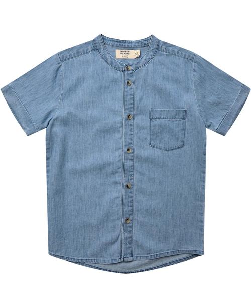 BAKITO by Magasin Du Nord Collection BAKITO by Magasin Louie 2 G Str 12 Light Denim Blue Skjorter Bomuld