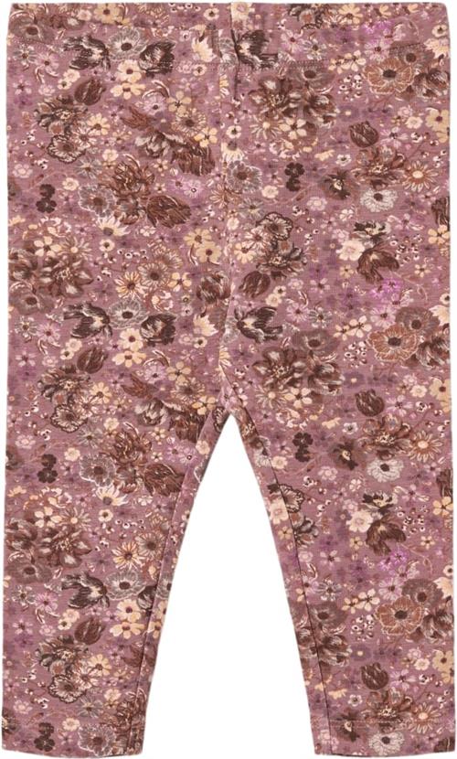 Se Wheat Leggings Jules Str 62/3m - Lavender Flowers Leggings Bomuld hos Magasin ved Magasin