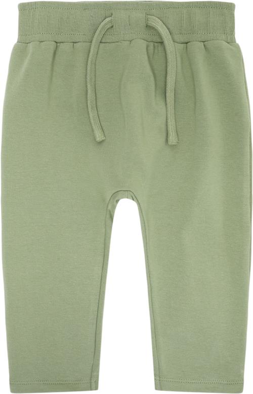 The New Tnsluigi Sweatpants Str 86 cm - Hedge Green Bukser Bomuld hos Magasin