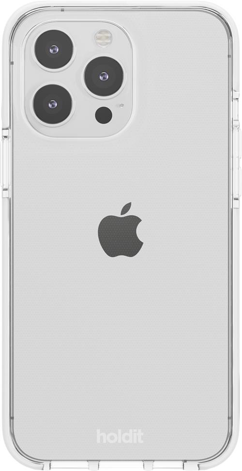 Se HoldIt Seethru Case Iphone 15 Pro Max White 76x13x140 mm - Mobil Covers hos Magasin ved Magasin